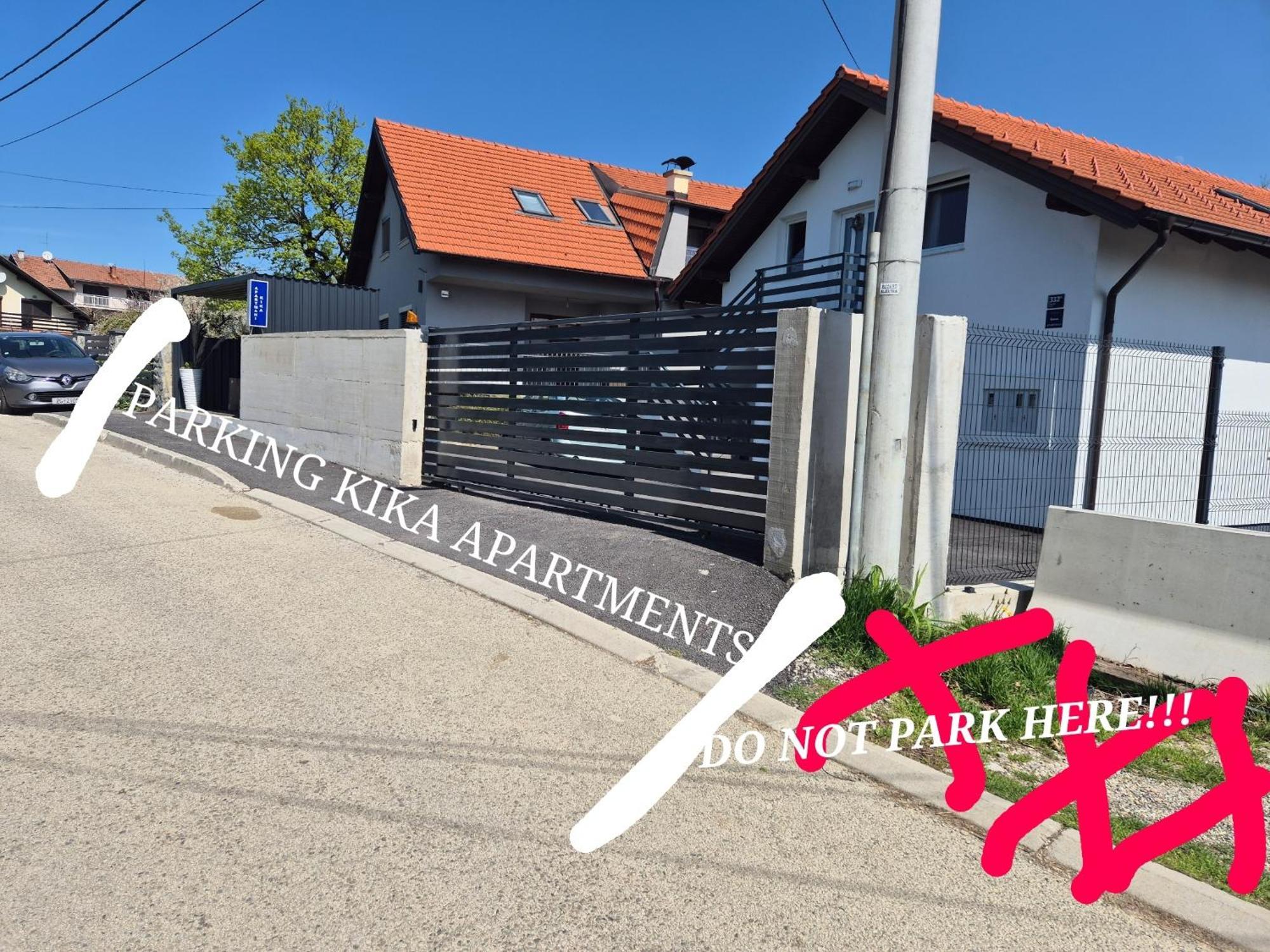 Kika Apartmani-Free Parking- 7 Km Od Centra Zagabria Esterno foto